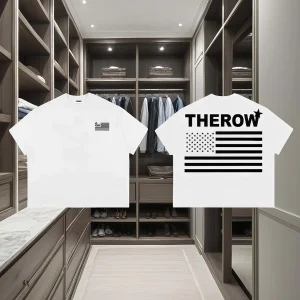 Áo Thun BoxyTay Ngắn " Cờ Mỹ " unisex