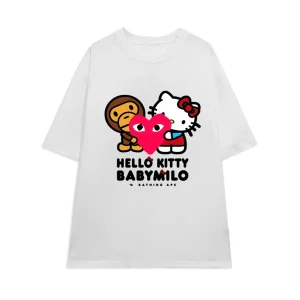 Áo thun BAPE HELLO nữ